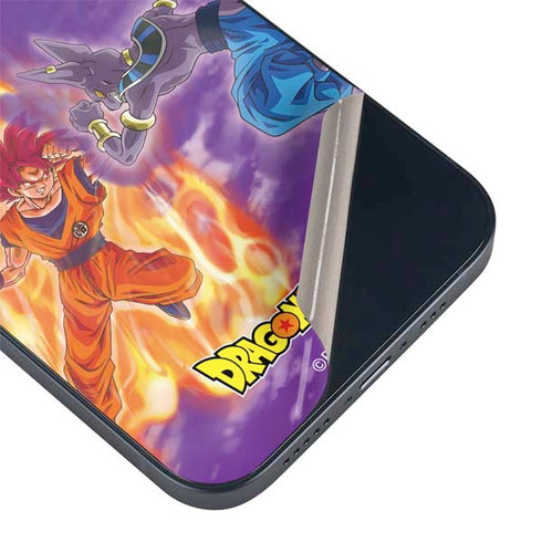 Dragon Ball Super Goku vs Beerus iPhone 14 Plus Skin